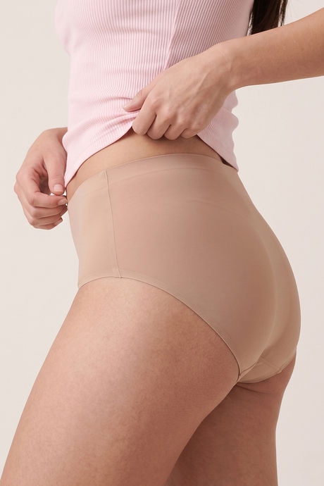 Zivame Medium Rise Full Coverage No Visible Panty Line Hipster (Pack of 3) - Multicolor — image 5
